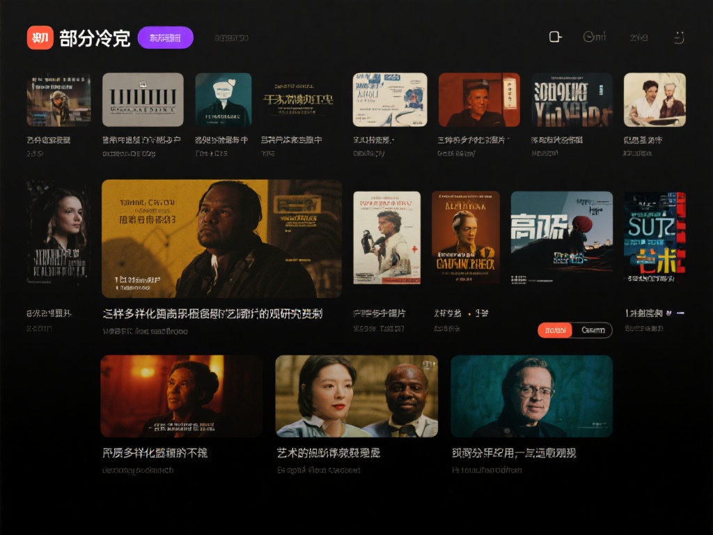 除此之外，部分冷门但高质量的艺术片也能够